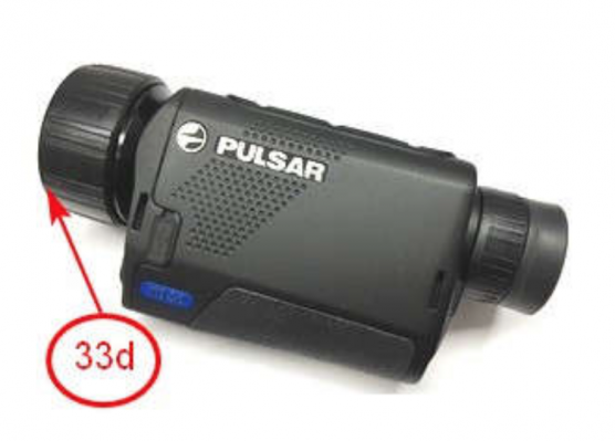 č.33d - Krytka objektivu Axion 38 Pulsar